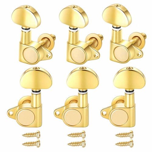 6PCS Guitar Tuner Pegs Set Guitar Tuner Tuners  Guitar Replacement Buttons Knobs 1