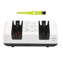 Electric Knife Sharpener Automatic Cut Sharpeners Crude and Fine Grooves Knives Scissors Kitchen Cutter Grinder EU Plug