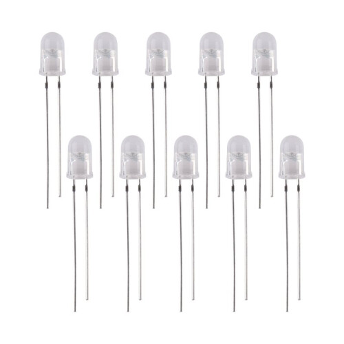 10pcs 5mm IR LED Infrared Light Emitting Diode.