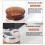 58mm Espresso Distributor Espresso Distribution Tool Coffee Distributor Adjustable Depth Espresso Leveler 7