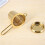 Tea Leaf Tea Strainer Golden  Tea Strainer Kung Fu Tea Set 5