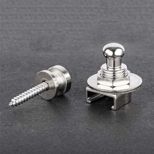 Guitar Strap Locks,Quick Release Strap Lock Retainer System,Guitar Strap Lock for Electric,Bass,Acoustic Guitar A 2