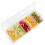 Fruit Vegetable Spice Container with Lid, Plastic Ingredient Container, Ingredient Box, 5 Compartments, Side Container 9