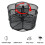 360 Rotating Silverware Utensil Holder - 5 Compartment Whirling Utensil Holder Kitchen for Spoon Fork Flatware Storage 5