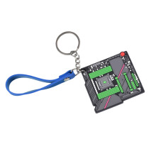 Mechanical Metal Circuit Board Charm For Boys Girls Charm-2