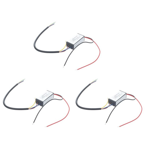 3X LED Lamp Transformer Driver Power Supply  36V 20W Waterproof