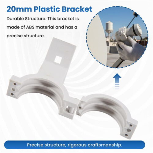 KU Band LNB Holder for Satellite Dishes 20mm Plastic Bracket,  for Multiple Dish Sizes 1