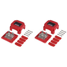 2X for Auto RV Marine Truck Boat Heavy Duty 400A 48V Tin Plated Copper Power Distribution Block Ground Busbar Box A