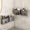 Aluminum Toothbrush Holder Wall Mounted - Space-Saving Bathroom Organizer for Toothbrush, Toothpaste 7