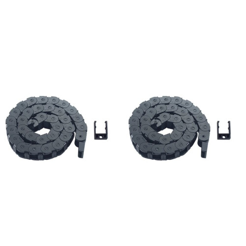 2X for    Open Drag Chain Bridge Type Cable Carrier 3D Prrinter Upgraded Parts for