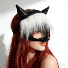 Halloween-Katzenohrmaske