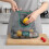 3X Reusable Kitchen Hanging Mesh Bag Large Capacity Home Fruit Vegetable Storage No.3 4