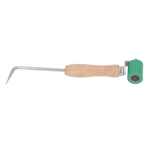Seam Roller, Seam Roller Tool Welding Seam Roller 32mm Diameter 40mm Width Silicone Seam Roller with Test Probe 1