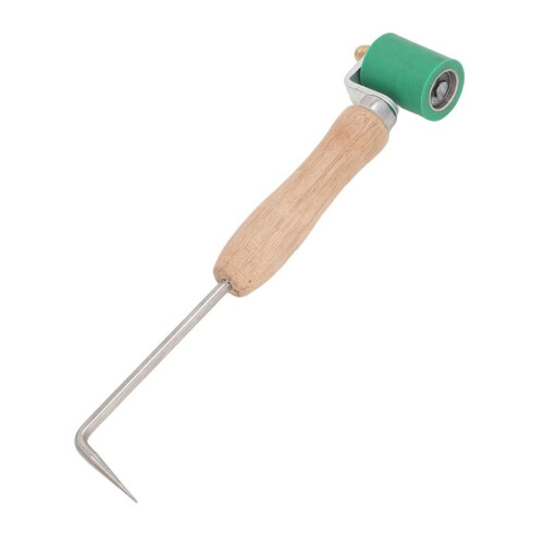 Seam Roller, Seam Roller Tool Welding Seam Roller 32mm Diameter 40mm Width Silicone Seam Roller with Test Probe 2