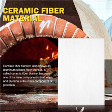 12X High Temperature Gasket Paper, Ceramic Fiber Insulation Board, 2850 Rated Fireproof Board for Fireplace DIY