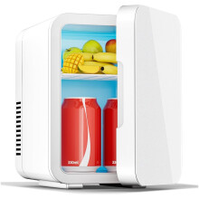 Mini Portable Fridge for Car Dorm Apartment, Single Use Cooler Warmer Skincare Refrigerator