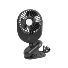 DIV EHF103K Portable USB Fan, Black