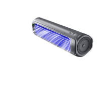Siurn Portable Wall-Mounted Air Conditioner Fan, No Drilling Required, Silent, Three Speeds, Gray