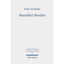 Massekhet Menahot Volume V2. Text Translation and Commentary by Dvora