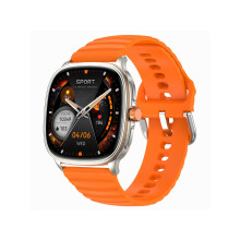 Chronus HK73 Smartwatch (1.73" AMOLED - Bluetooth Calls - Password Lock - Orange)