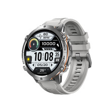 Smartwatch X3 AMOLED Compass Barometer Bluetooth Calls (grey)