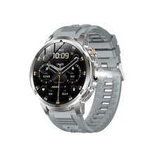 Men's Smartwatch AK95 1000mAh Battery 1.85'' HD Screen Compass IP68 (grey)