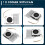 2X for Raspberry Pi 5 Pi5 Active Cooler with Speed Cooling Fan Radiator Heatsink 7
