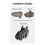 Motorcycle Helmet Headset Waterproof  5.0 Intercom Wireless Earphone Stereo with Mic 1