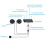 Motorcycle Helmet Headset  5.0 Intercom Wireless Earphone with Mic Noise Reduction Headphone 5