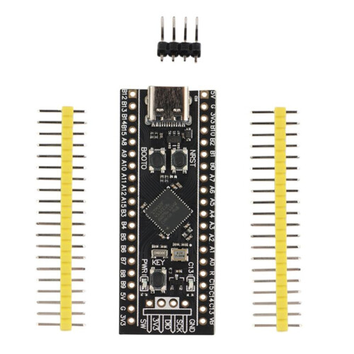 2Pcs STM32F411 Development Board, STM32F411CEU6 STM32F4 Learning Board, Support for Programming 2
