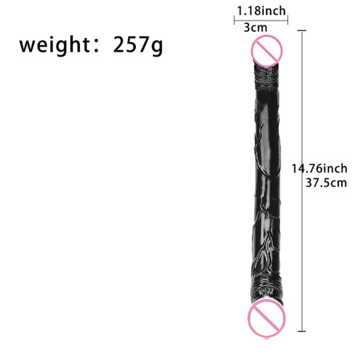 (Black) Realistic Dildo - Safe Solid Color Sex Toy