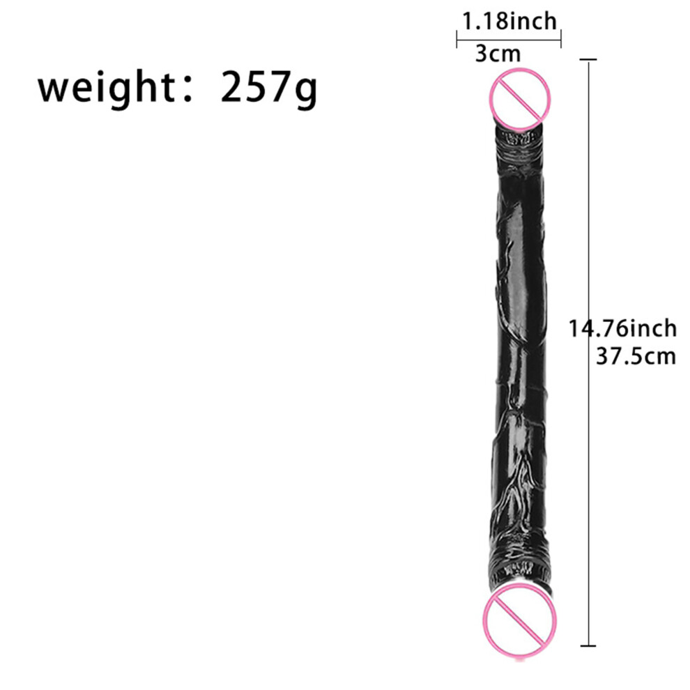 Creation-3C (Black) Realistic Dildo - Safe Solid Color Sex Toy