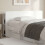 VidaXL vidaXL Headboard Cabinet with Storage High Gloss White Engineered Wood 2