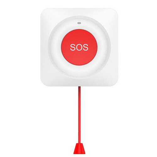 SOS Button Wireless Caregiver Pager Alert Transmitter Emergency Call Button for Kid Elderly Patient Zigbee 1