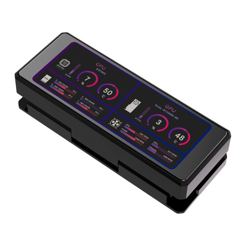 Einstellbarer Mini-Computer-Bildschirm mit einer Auflösung von