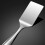 (Solid Turner) Stainless Steel Teppanyaki Spatula Short Handle 4