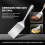 (Solid Turner) Stainless Steel Teppanyaki Spatula Short Handle 6