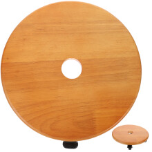 1Rijdende Houder Hout Indoor Plantenrek