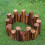 1Set Carbonized Tuinhek Outdoor Decoratie 8