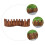 1Set Carbonized Tuinhek Outdoor Decoratie 4