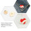6St Delicate Hartvormige Broches Kleding En Sjaals 6