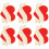 6St Delicate Hartvormige Broches Kleding En Sjaals 7