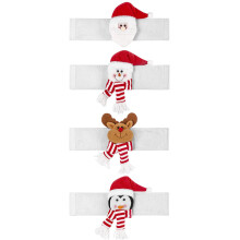 4St Kerst Gordijnriemen Duurzame Non-Woven Stof Kerst Slaapkamer Decor