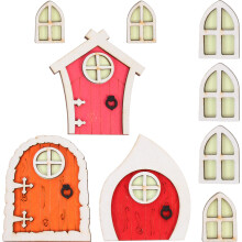 3Sets Mini Fee Voor Boom En Decor