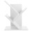 Ijvolle Witte Bureauboekenplank Met Boomdesign 1