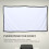 1Set Multifunctioneel Camping Projector Scherm Voor Games En Films 3