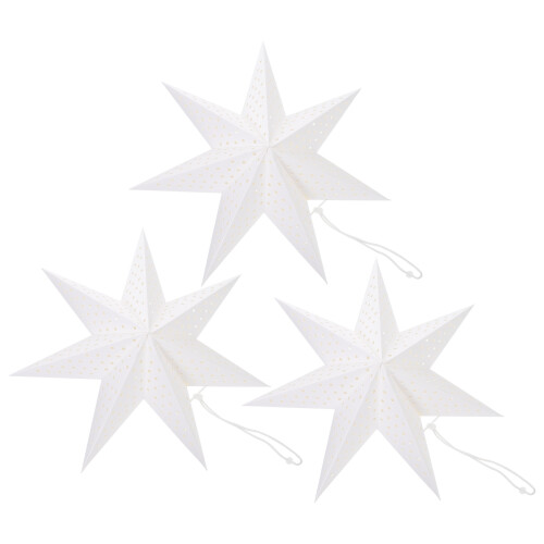 3St Origami Hanglampkap Stervormig Sfeervol Kerstdecor