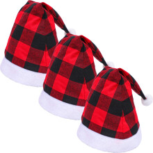 3St Kerst Santa Hoeden Voor Cosplay En Feestelijke Decoratie