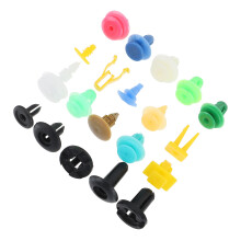 500St Assorti Gekleurde Push Fasteners Voor Auto Dashboard En Bumper