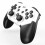 For  Pro with Programmable Back Keys Compatible Lite OLED Steam Convenient  Wireless Gamepad,White+Black 3